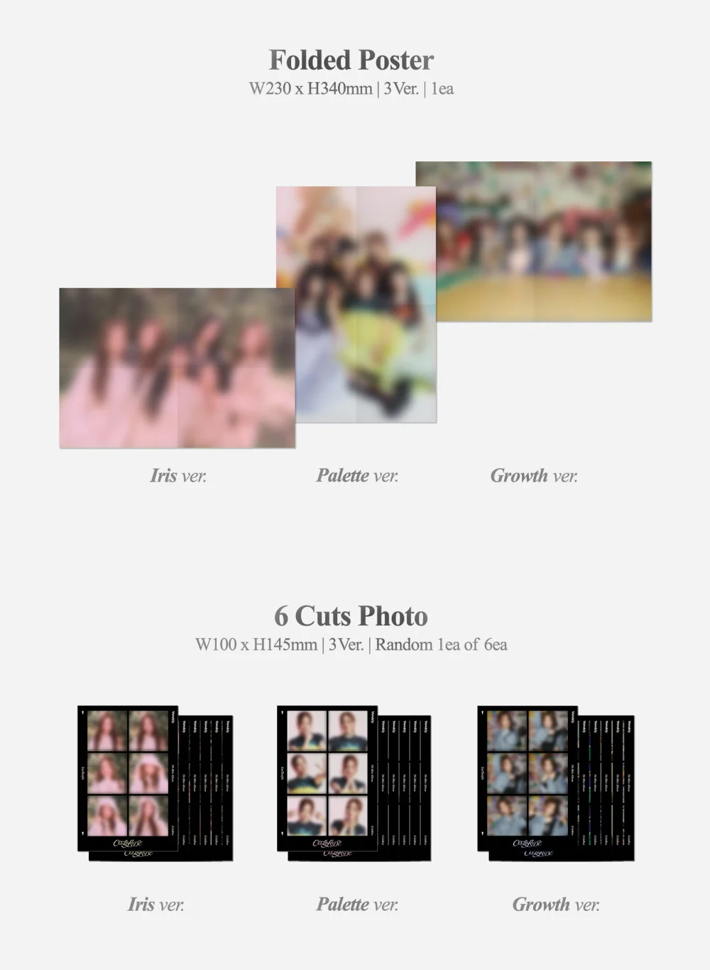 Weeekly - 5th Mini Album ColoRise CD+Pre-Order Benefit+Folded Poster - Image 5