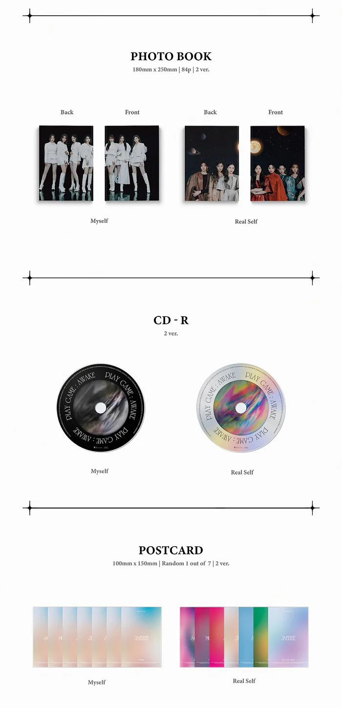 Weeekly - Play Game : AWAKE (1st Single Album) CD - Image 3