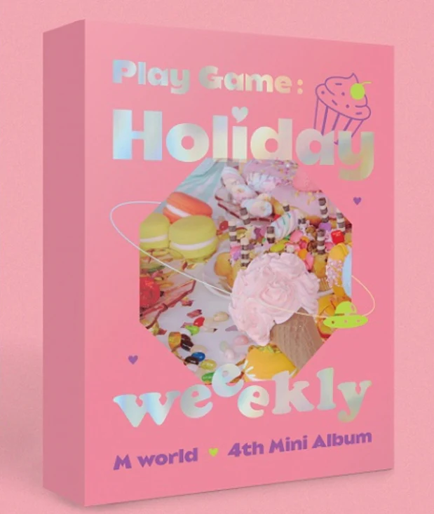 WEEEKLY - Play Game:Holiday (4th Mini) CD+Photobook+Photocard+Free Gift - Image 9