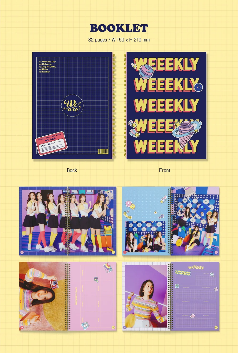 WEEEKLY - We are (1st Mini Album) - Image 3