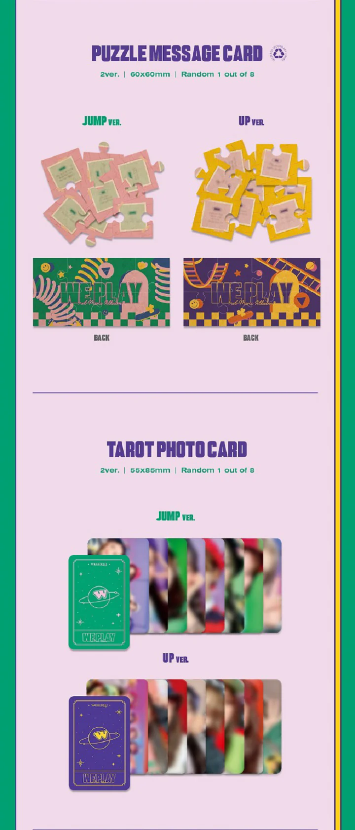 WEEEKLY - We Play (3rd Mini Album) Album+Extra Photocards Set - Image 5