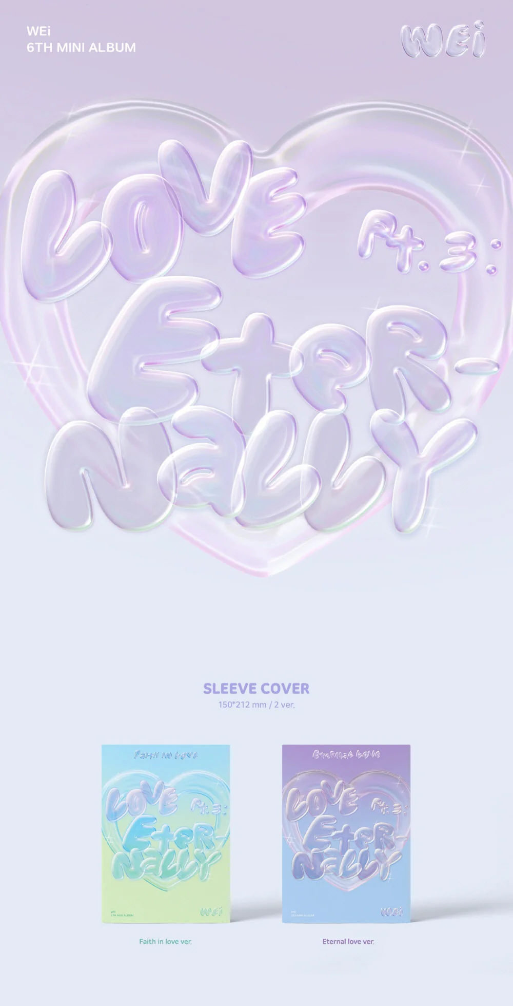 WEi - 6th Mini Album Love PT.3 : Eternally - Image 2