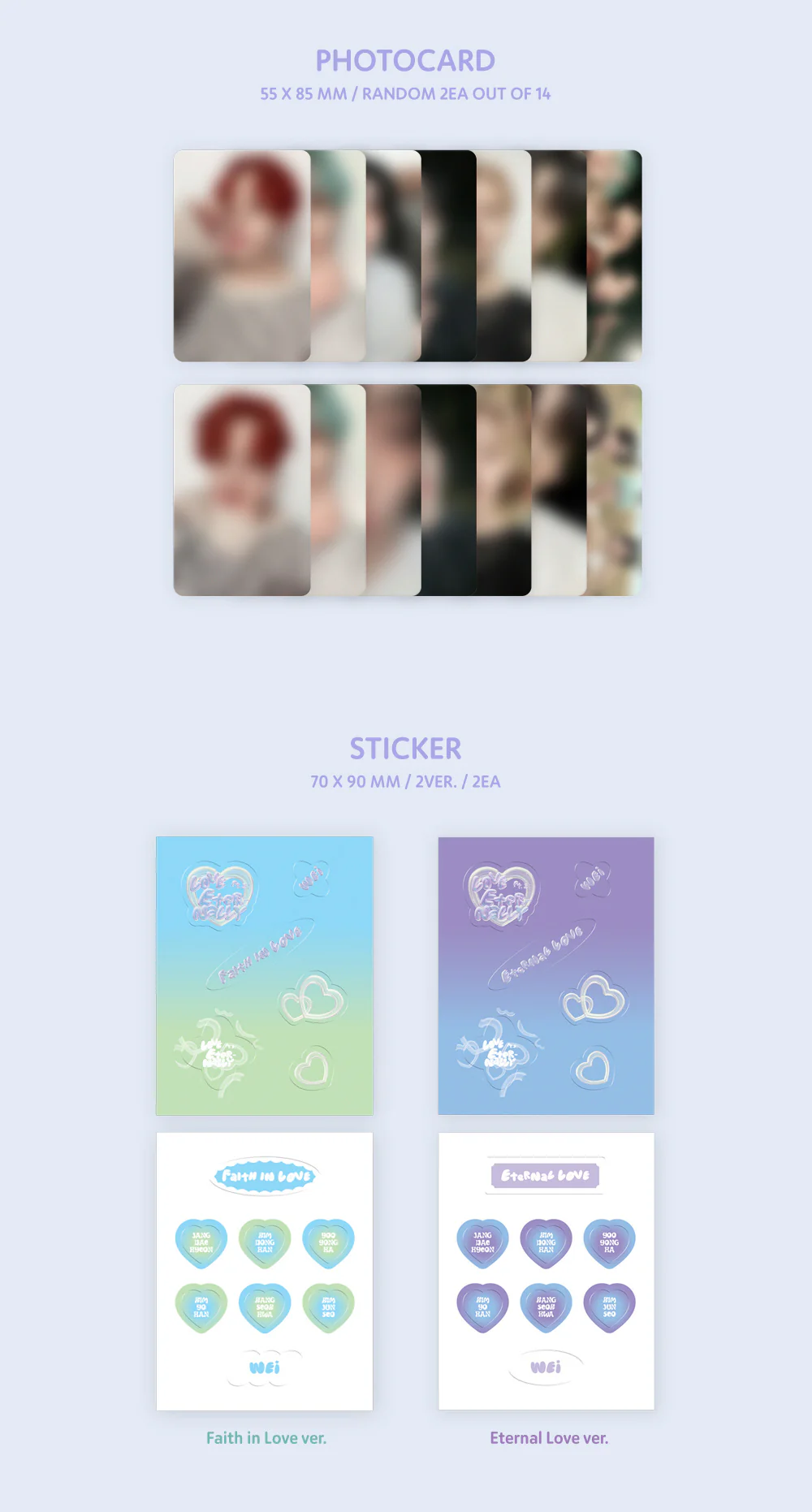 WEi - 6th Mini Album Love PT.3 : Eternally [Poca Album] - Image 6