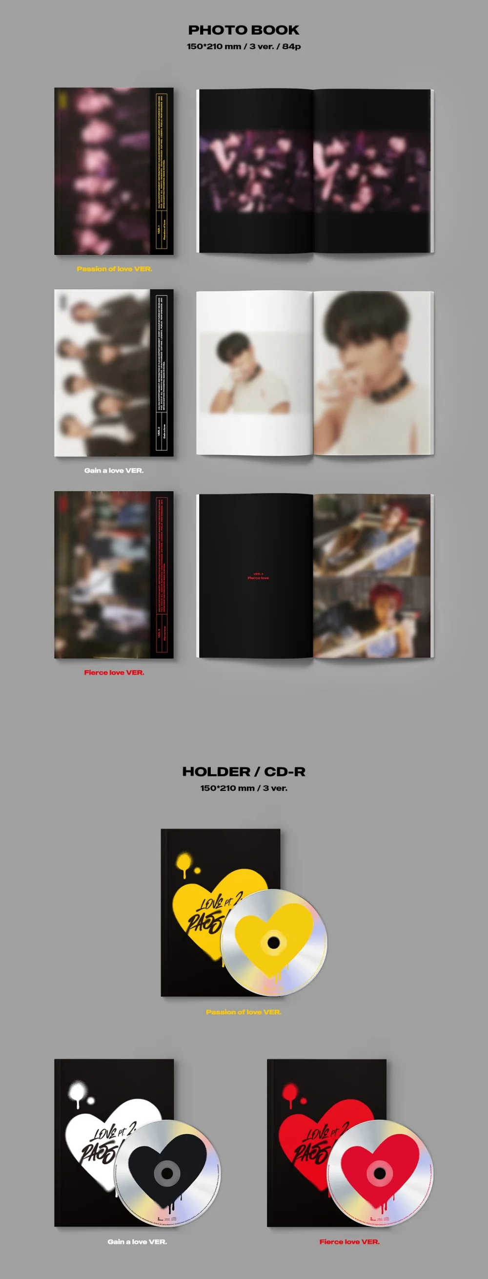 WEi - Love Pt.2 : Passion (5th Mini Album) - Image 3