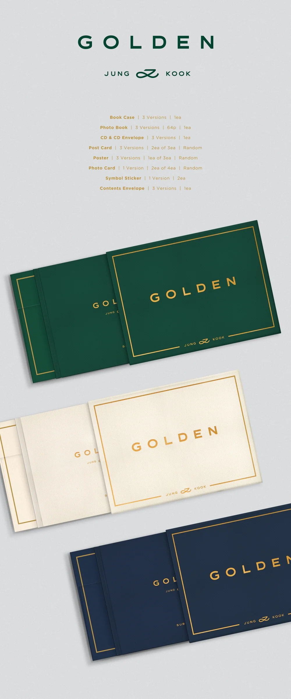 JUNGKOOK BTS - GOLDEN Album - Image 2