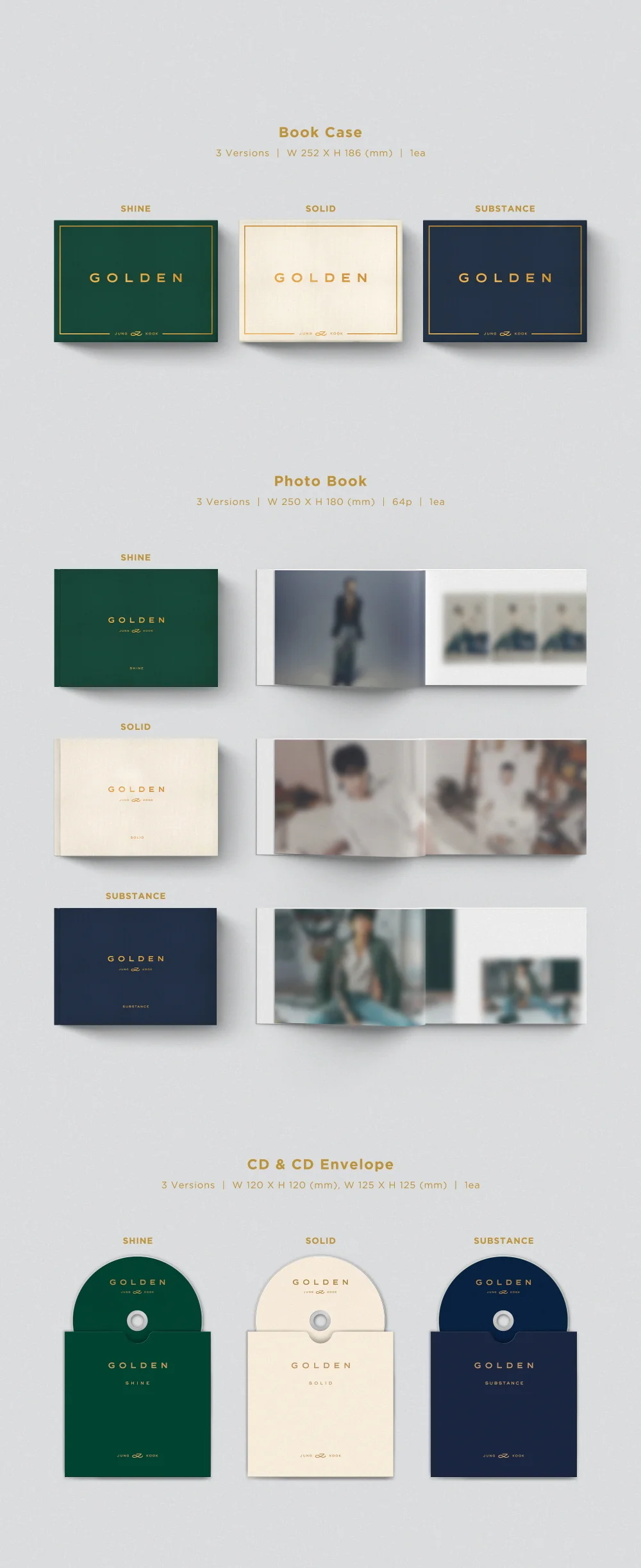 JUNGKOOK BTS - GOLDEN Album - Image 3
