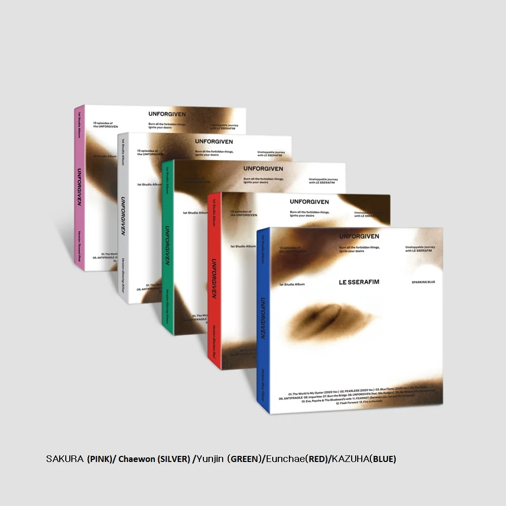 [WEVERSE POB] LE SSERAFIM - 1st Studio Album UNFORGIVEN [COMPACT ver.] + Pre-Order Benefit - Image 6