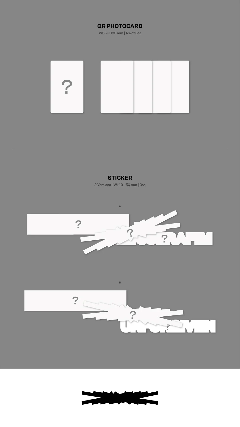 [WEVERSE POB] LE SSERAFIM - UNFORGIVEN WEVERSE ALBUMS ver. +Pre-Order Benefit - Image 3
