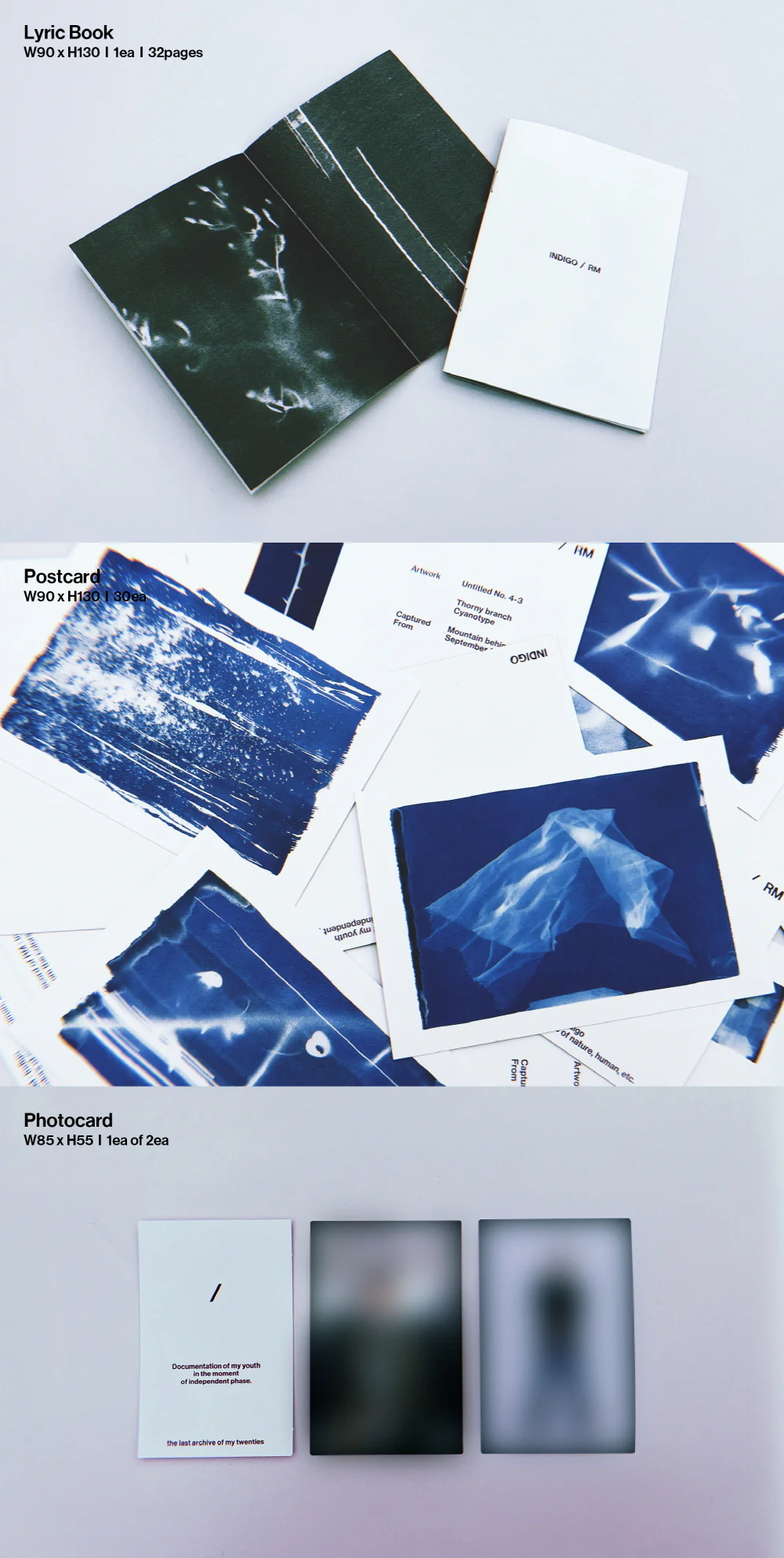 [WEVERSE POB] RM (BTS) - Indigo (Postcard Edition) [Weverse Albums ver.] + Pre-Order Benefit - Image 4