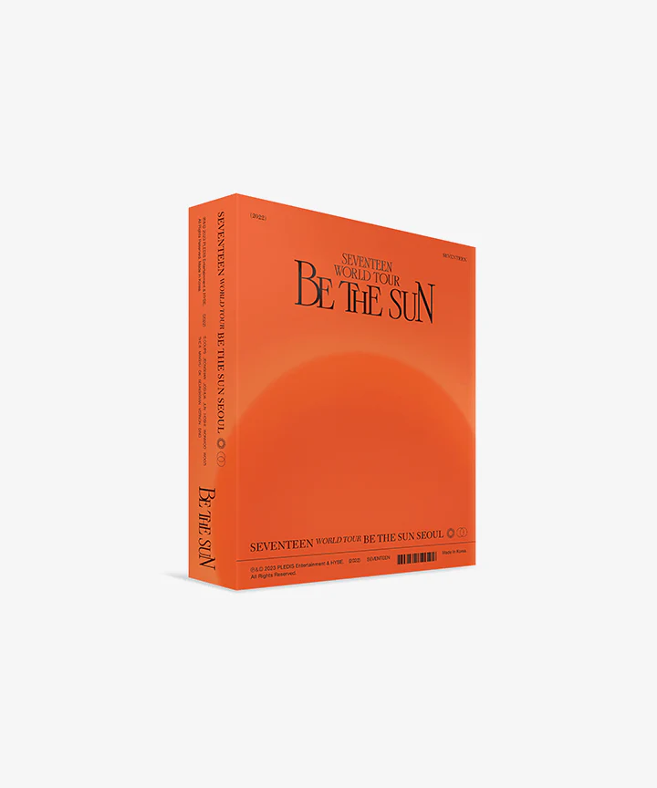 [WEVERSE POB] SEVENTEEN WORLD TOUR Be the sun DVD