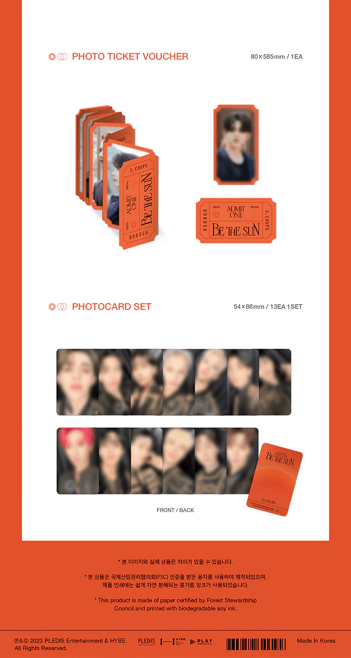 [WEVERSE POB] SEVENTEEN WORLD TOUR Be the sun DVD - Image 5