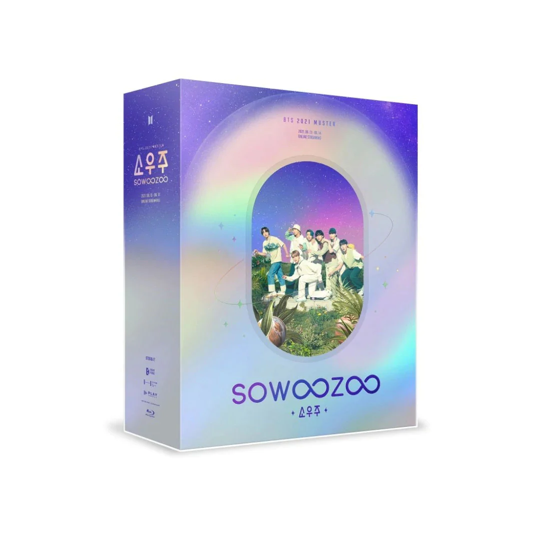 [WEVERSE 3rd PREORDER JULY 20] BTS - 2021 MUSTER SOWOOZOO BLU-RAY+Extra Photocards Set