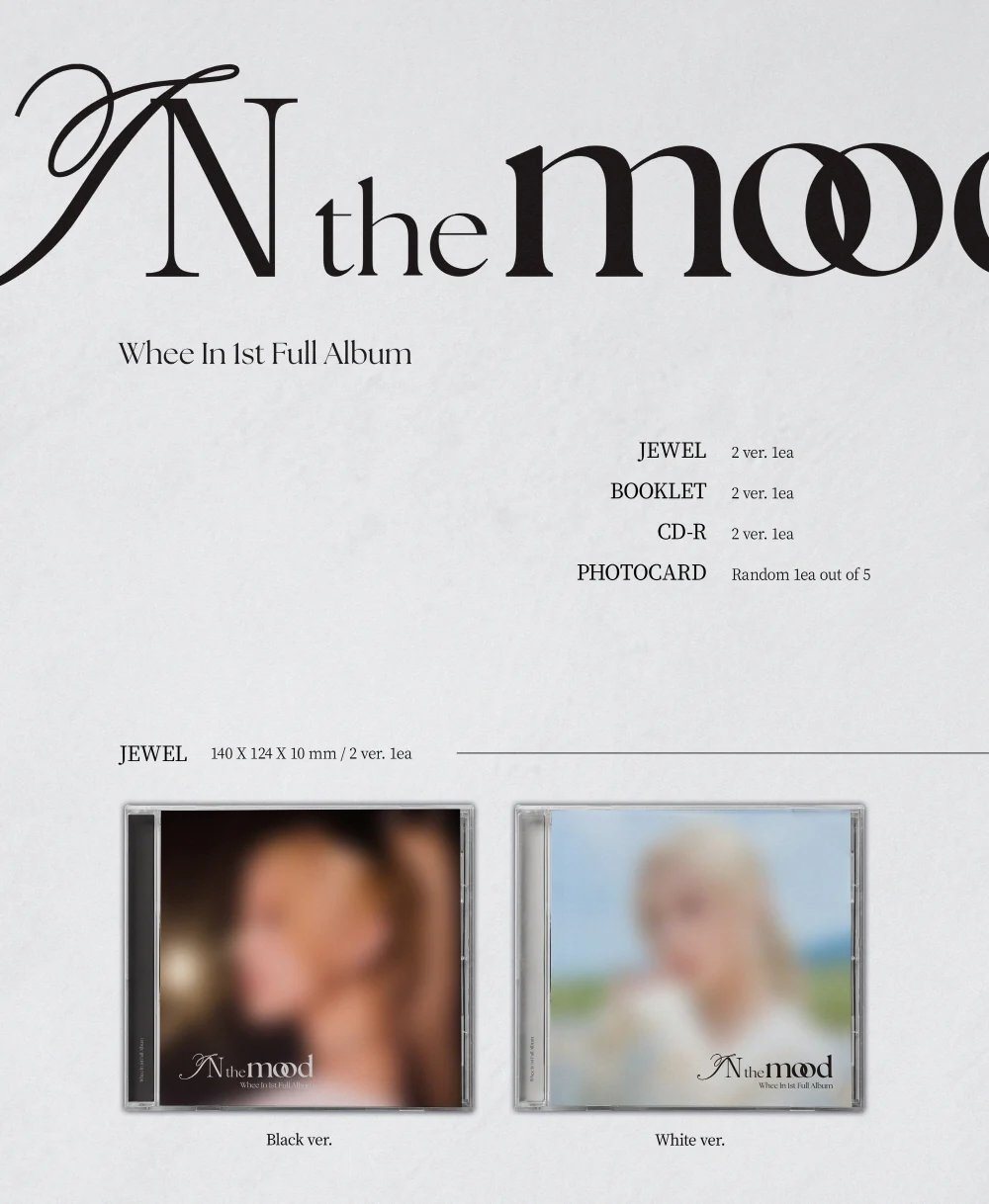 WheeIn MAMAMOO - IN the mood [Jewel ver.] Album - Image 2