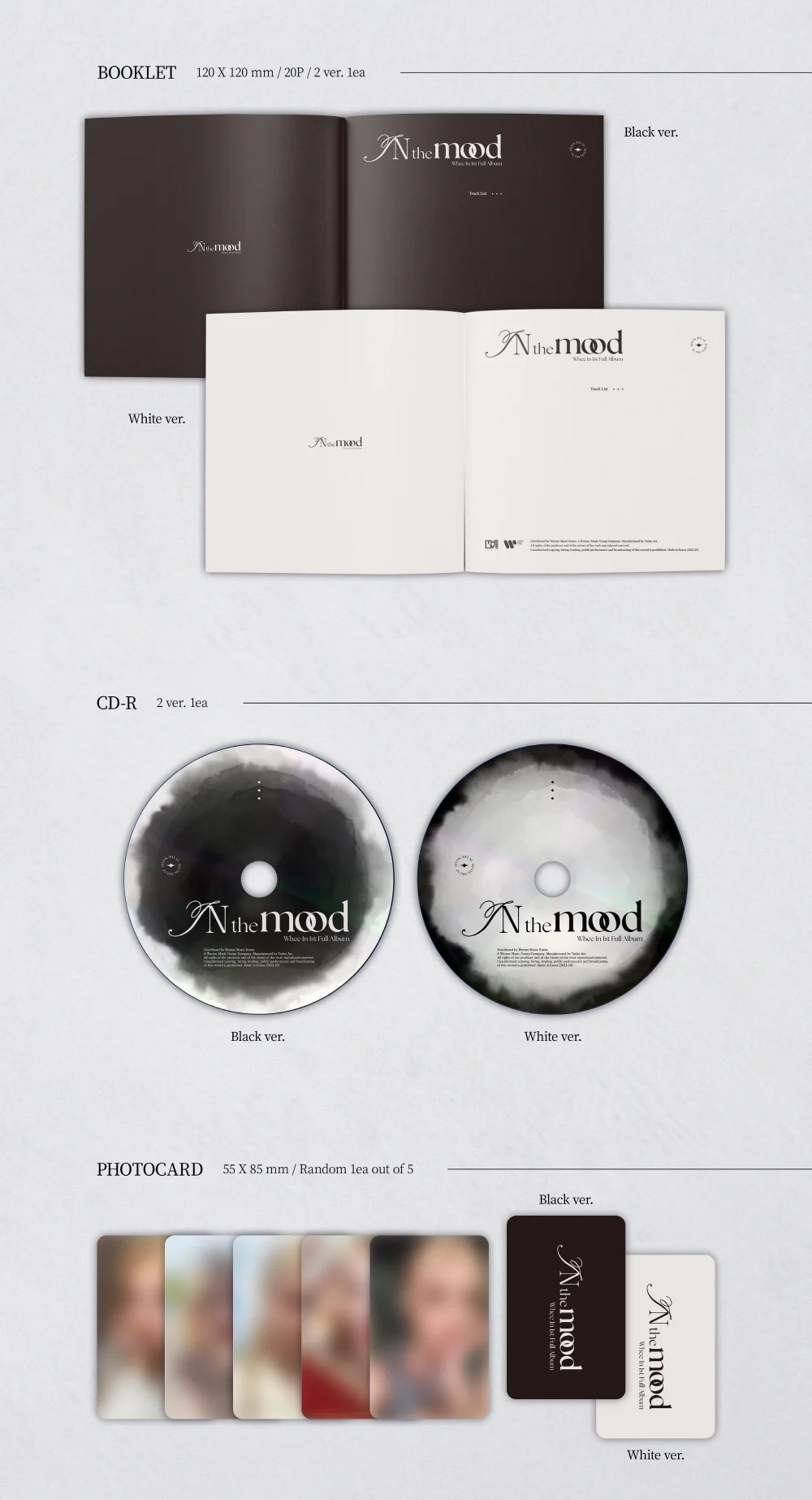 WheeIn MAMAMOO - IN the mood [Jewel ver.] Album - Image 3