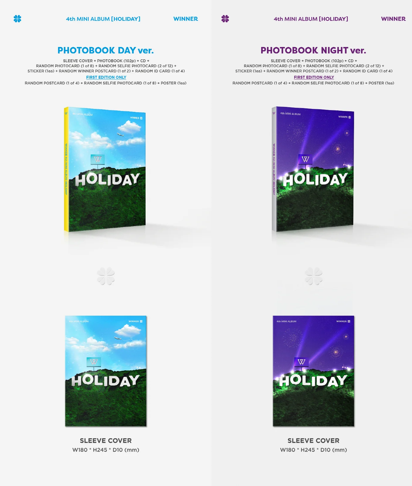 WINNER - HOLIDAY [PHOTOBOOK ver.] 4th Mini Album - Image 2