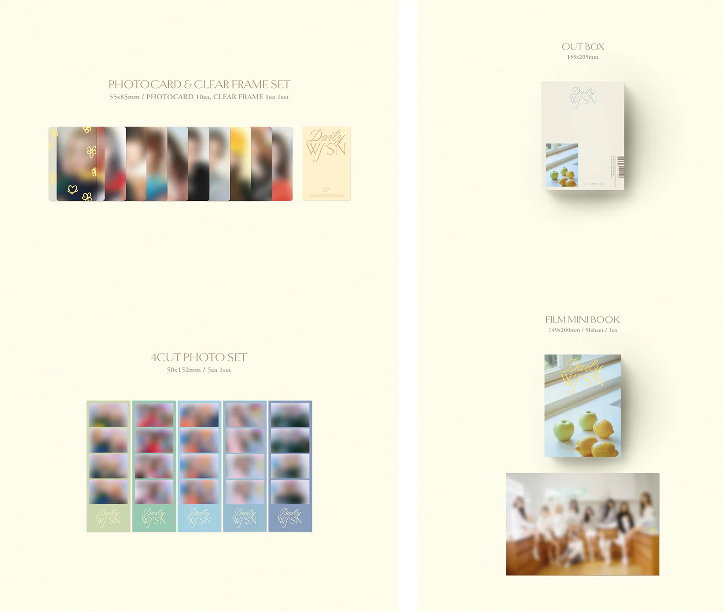 WJSN - 2022 PHOTO BOOK Daily WJSN + Free Gift - Image 3