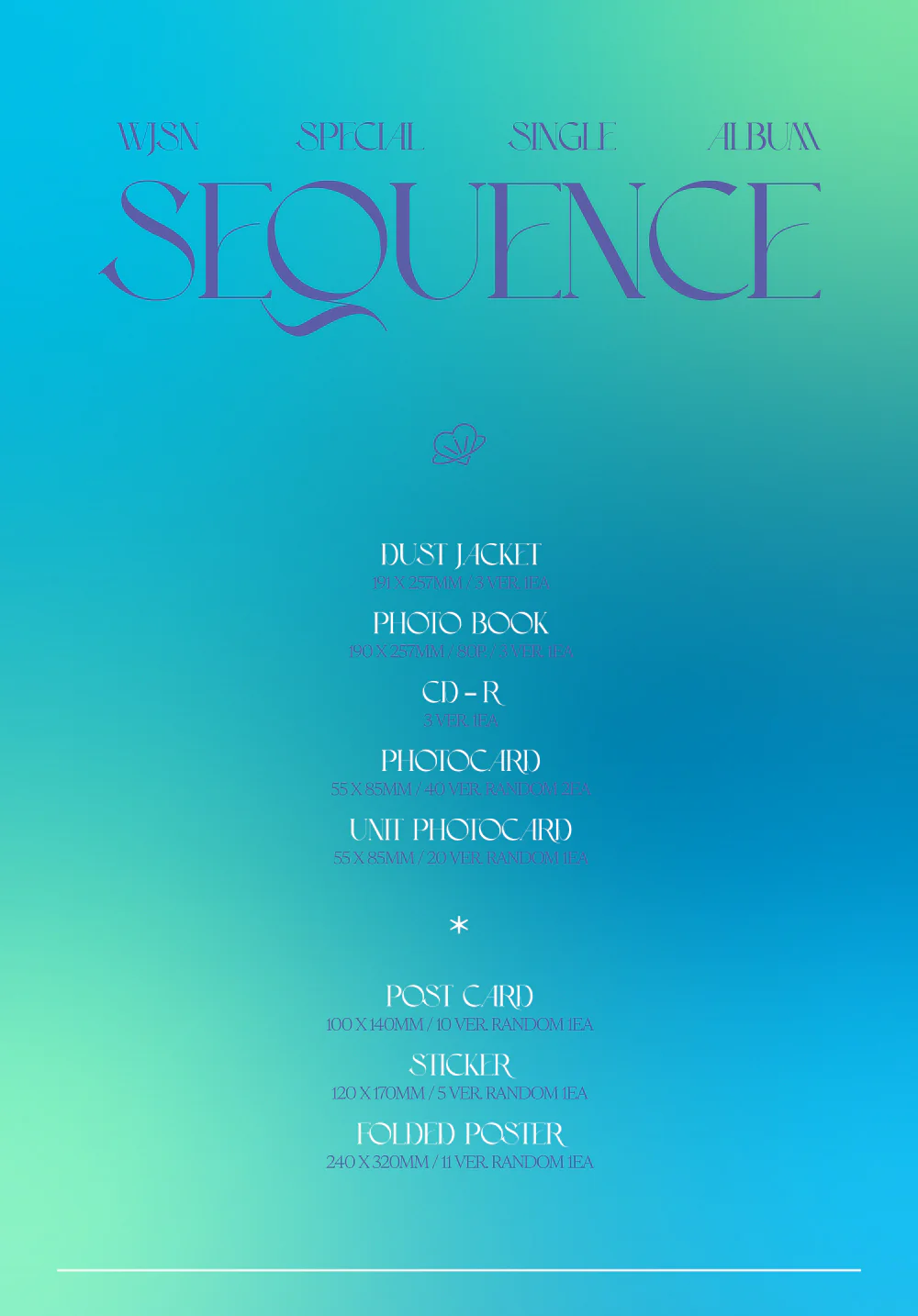 WJSN Cosmic Girls - Special Single Album [Sequence] +Free Gift - Image 2