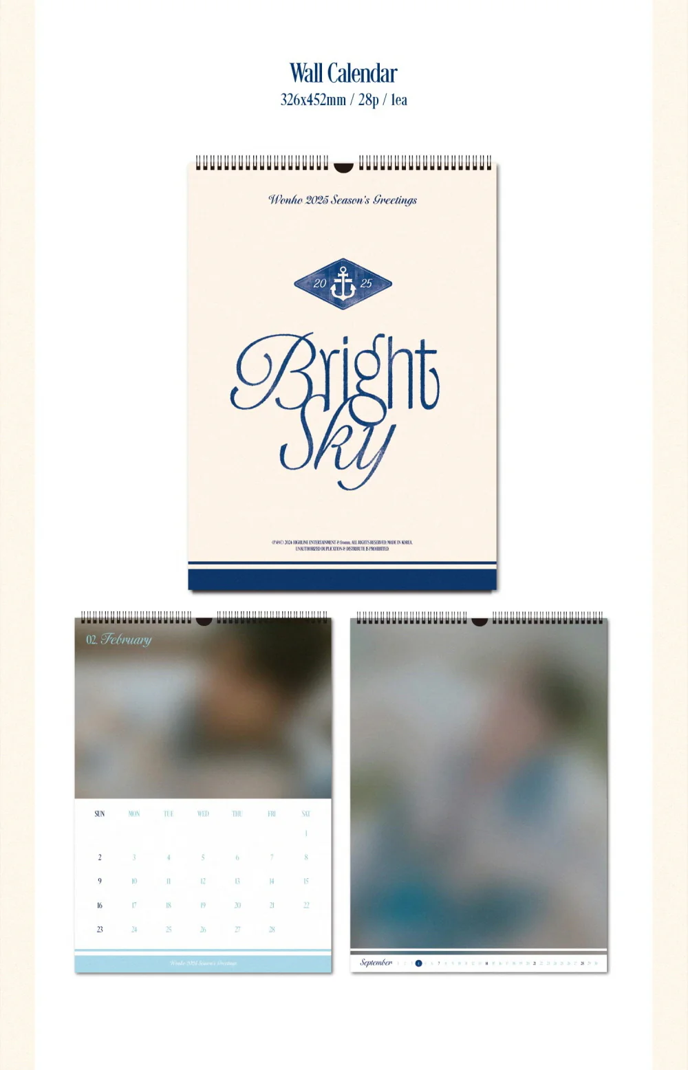 WONHO 2025 Season’s Greetings [Bright Sky] - Image 3