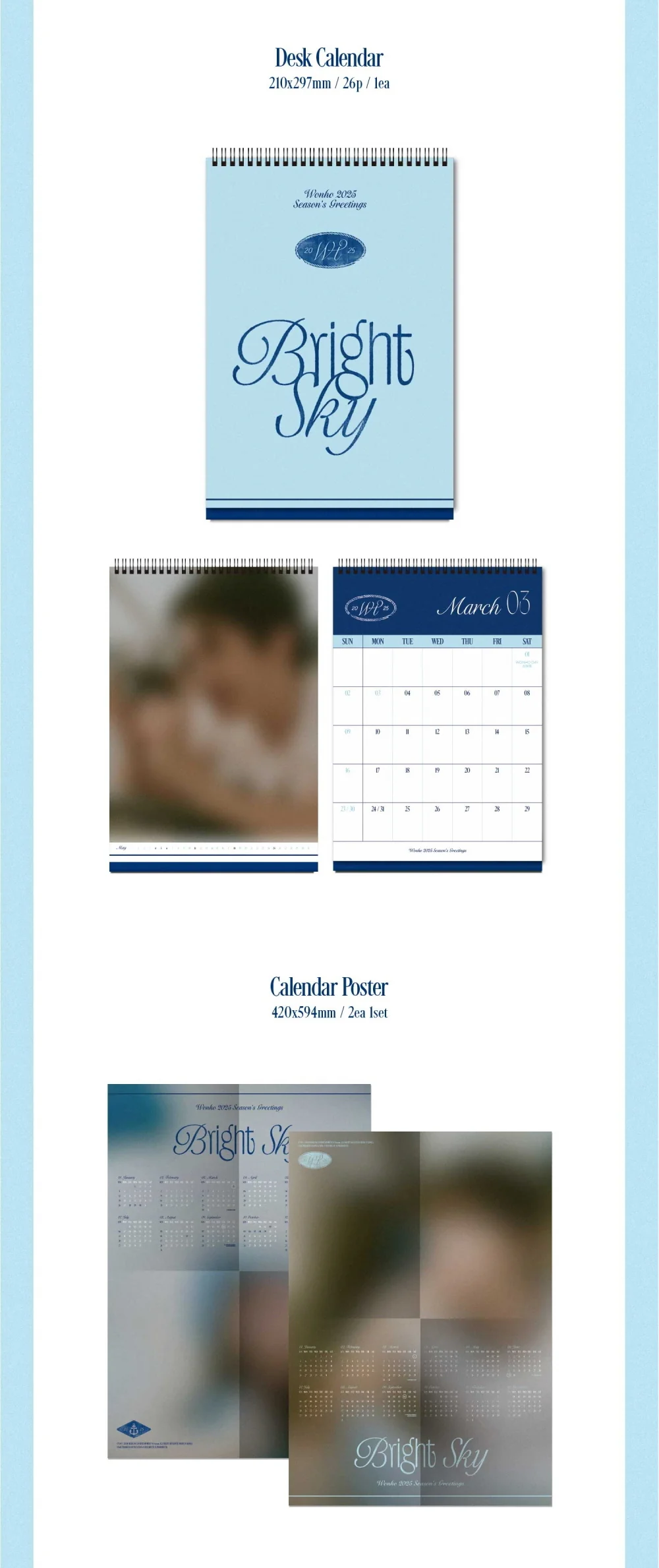 WONHO 2025 Season’s Greetings [Bright Sky] - Image 8