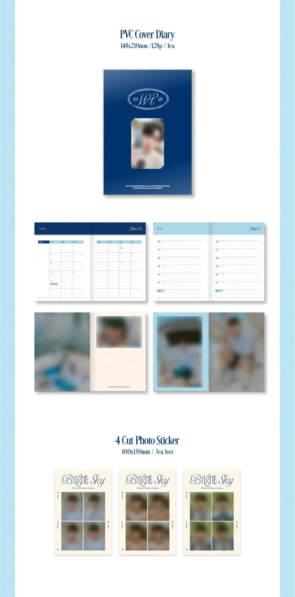 WONHO 2025 Season’s Greetings [Bright Sky] - Image 9