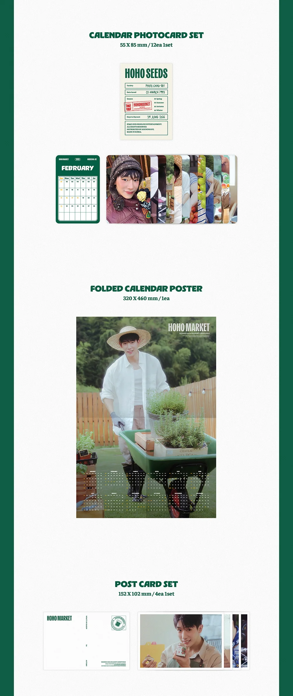 WONHO 2026 SEASON'S GREETINGS [HOHO MARKET] - Image 4
