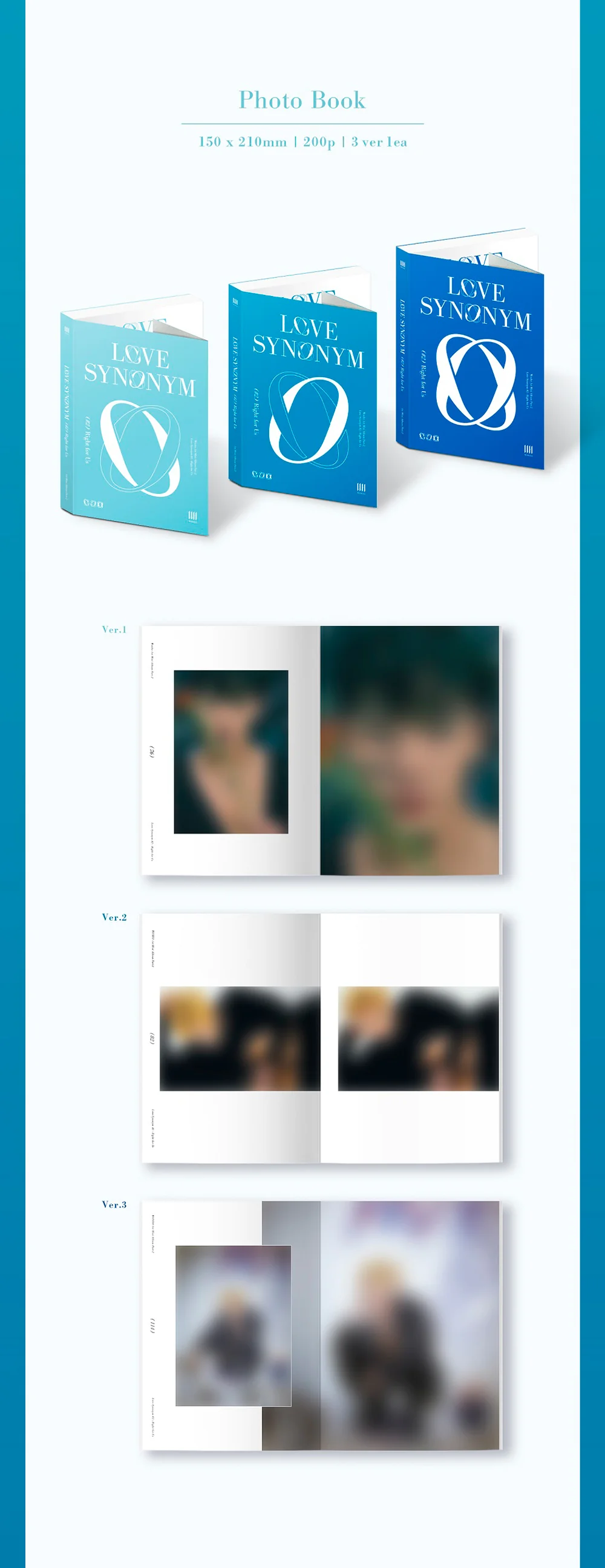 WONHO - Love Synonym #2 : Right for Us (1st Mini Part.2) Album+Pre-Order Benefit - Image 5