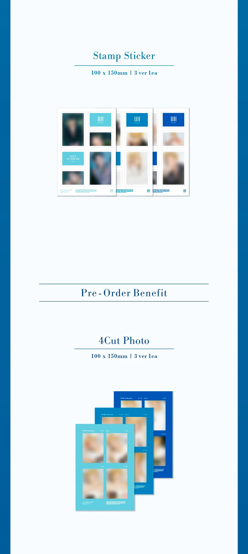 WONHO - Love Synonym #2 : Right for Us (1st Mini Part.2) Album+Pre-Order Benefit - Image 7