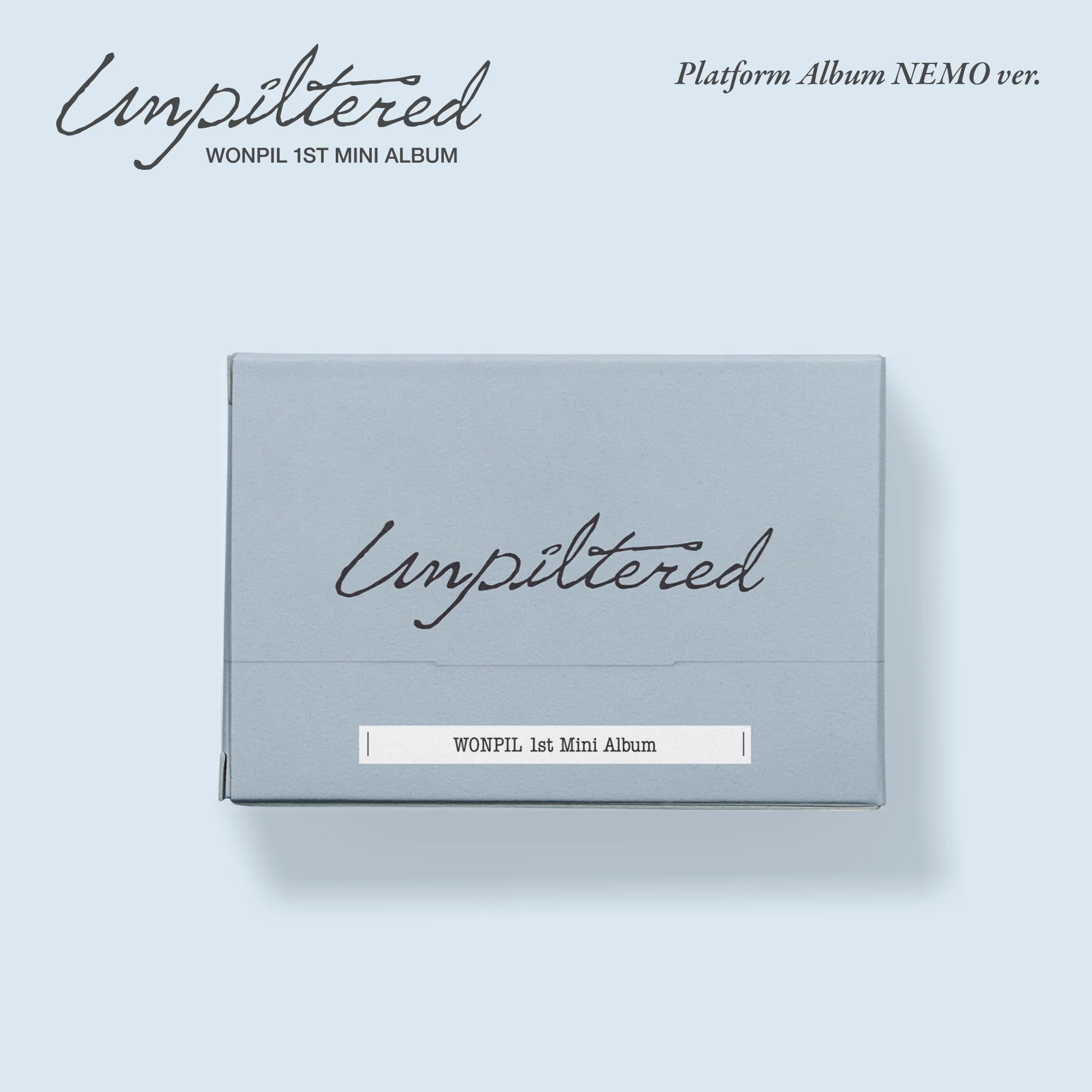 Wonpil - 1st Mini Album Unpiltered Platform Album Nemo version