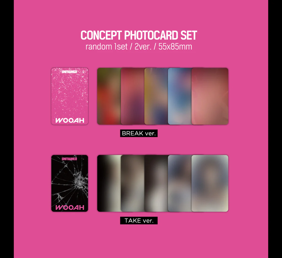 WOOAH - 2nd Mini Album Unframed Stayg Albums version - Image 3