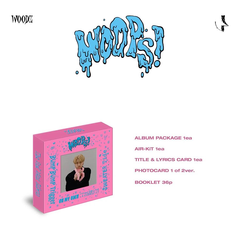 WOODZ - 2nd Mini Album WOOPS! [Kihno Album] - Image 2