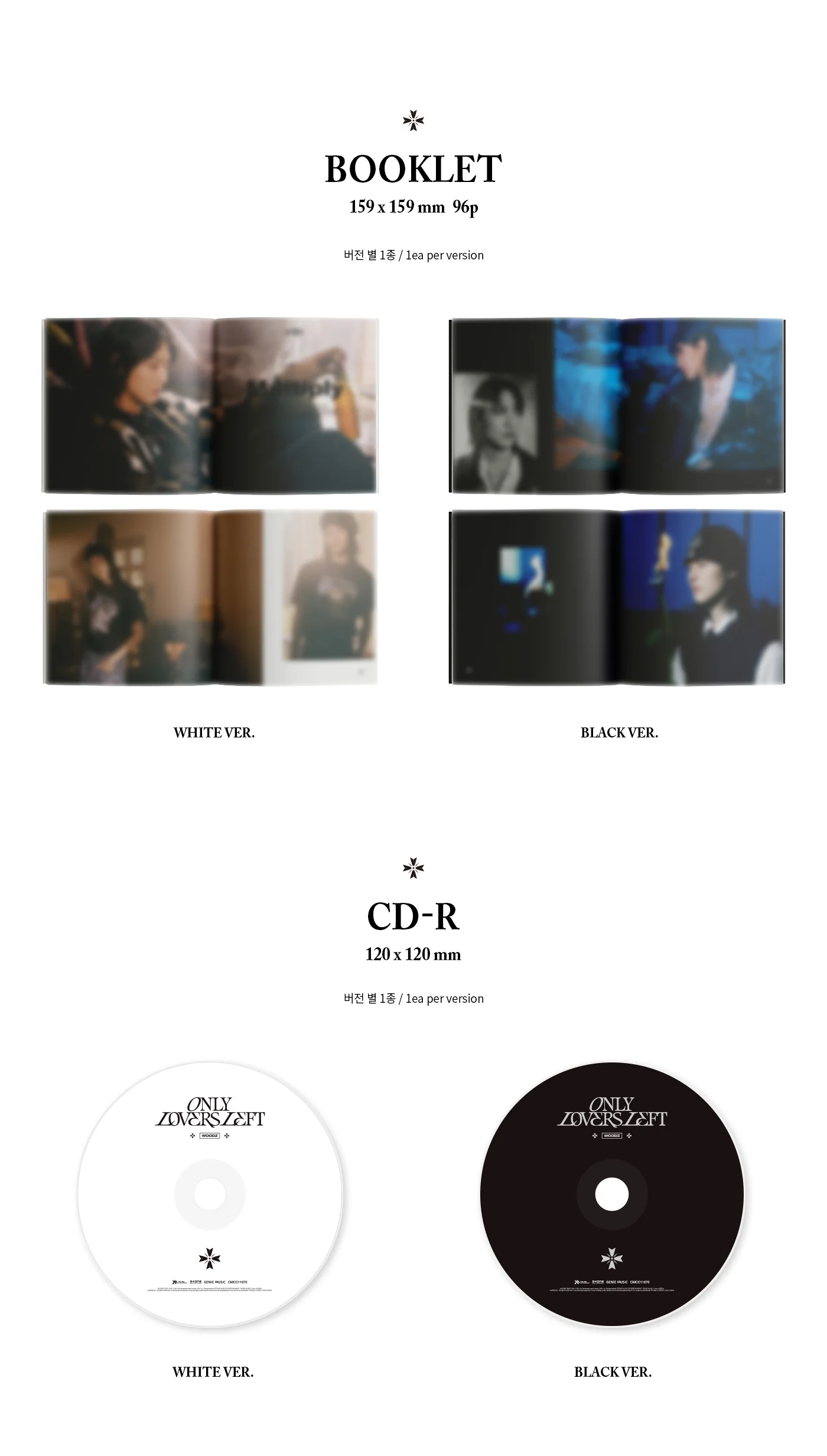 WOODZ CHO SEUNG YOUN - 3rd Mini Album ONLY LOVERS LEFT Album - Image 3