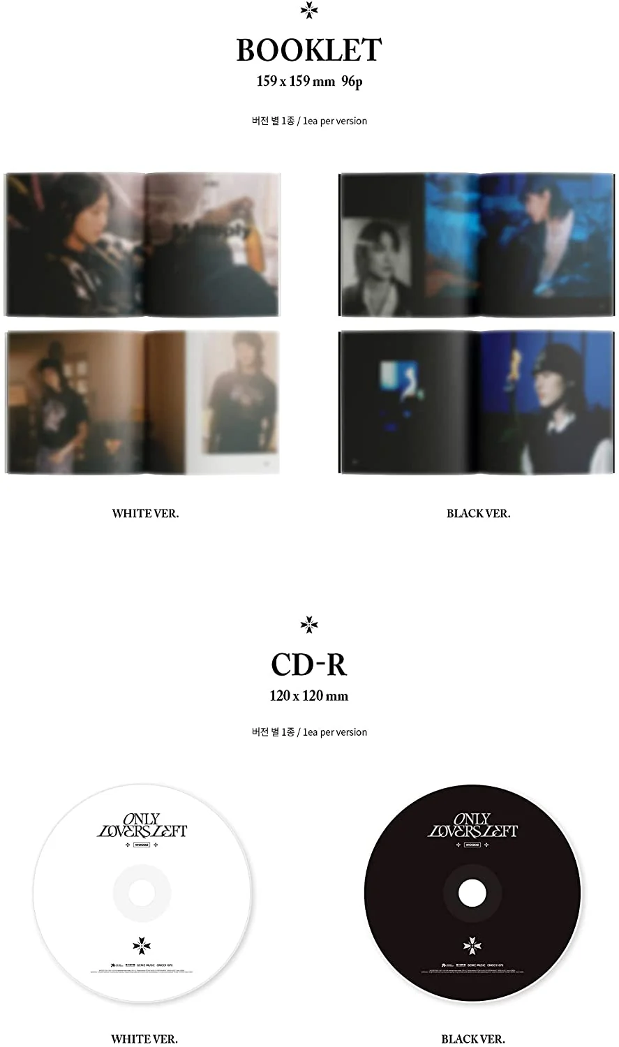 WOODZ CHO SEUNG YOUN - ONLY LOVERS LEFT (3rd Mini Album) Album (2ver. Set) - Image 3