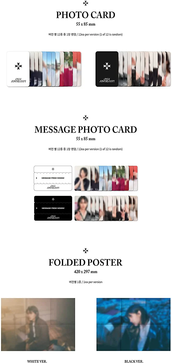 WOODZ CHO SEUNG YOUN - ONLY LOVERS LEFT (3rd Mini Album) Album (2ver. Set) - Image 5