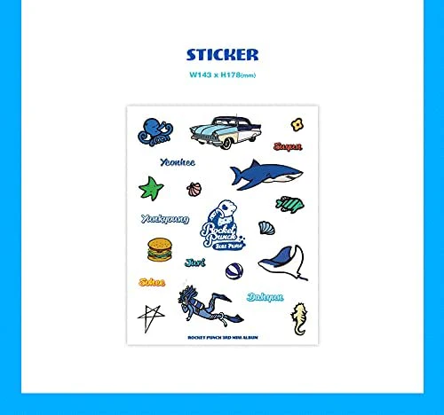 Woolim Entertainment Rocket Punch - Blue Punch (3rd Mini Album) Album… - Image 5