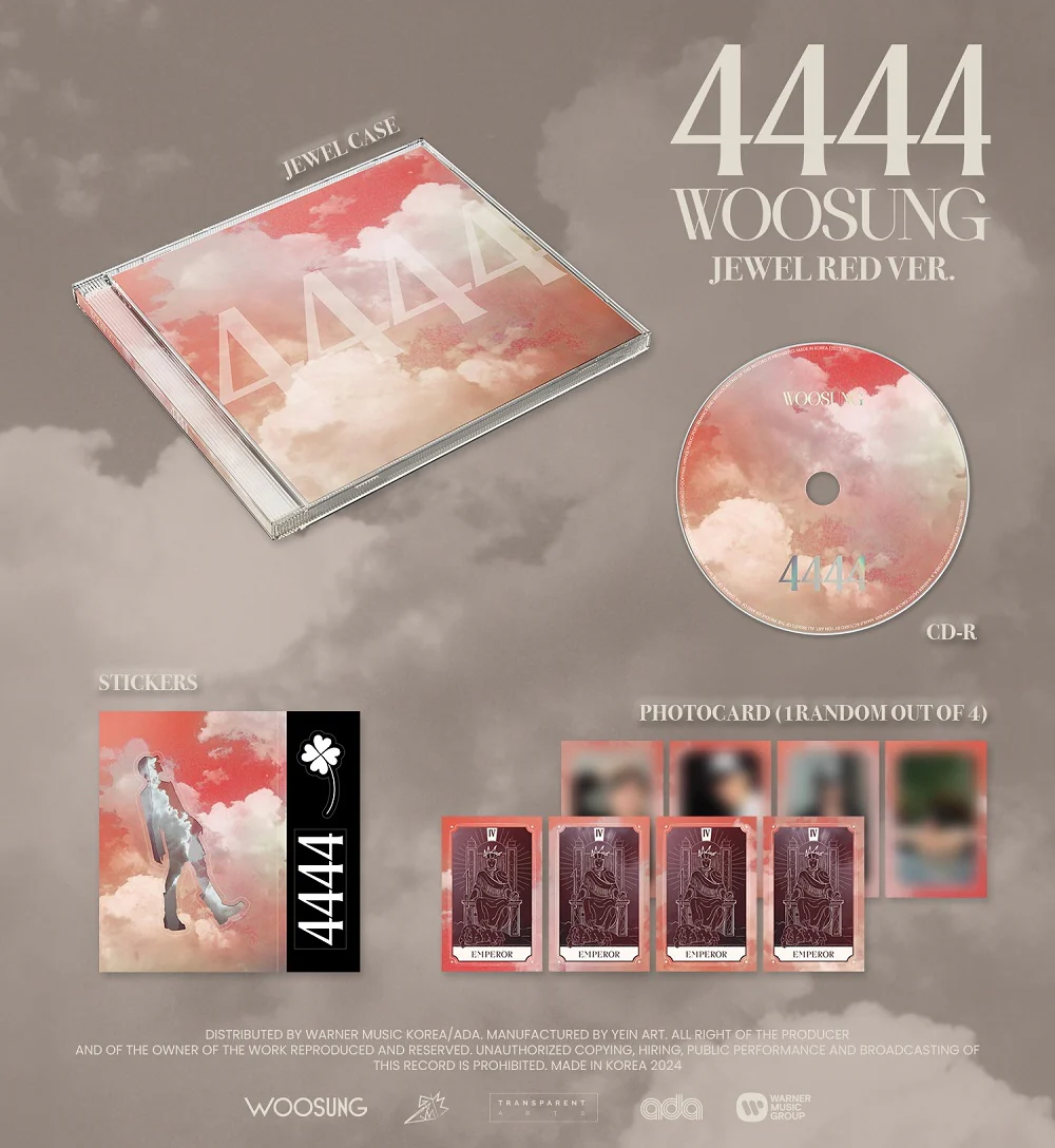 WOOSUNG The Rose - Vol.2 4444 Jewel CD - Image 3