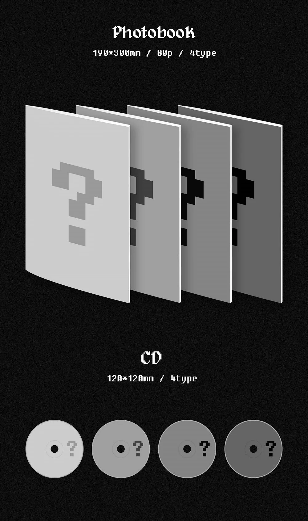 XDINARY HEROES - 2nd Mini Album Overload 4CDs SET - Image 3