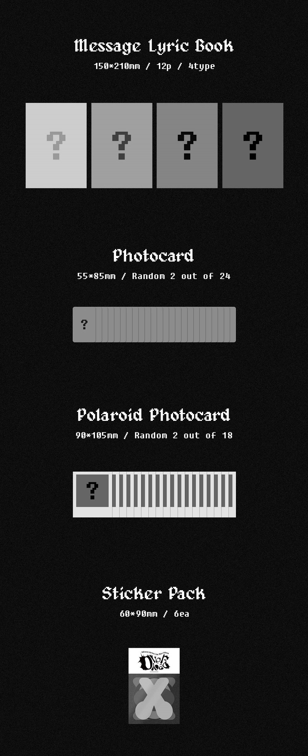 XDINARY HEROES - 2nd Mini Album Overload CD - Image 4