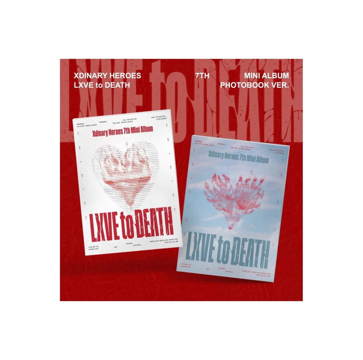 Xdinary Heroes - LXVE to DEATH [Photobook ver.] 7th Mini Album+Pre-Order Gift - Image 4