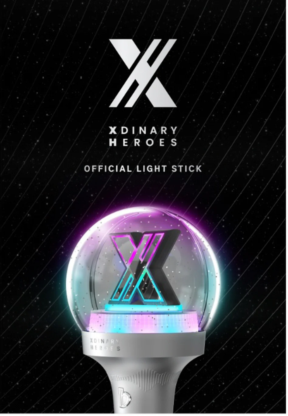 XDINARY HEROES - OFFICIAL LIGHT STICK VILLAINS FANLIGHT - Image 2