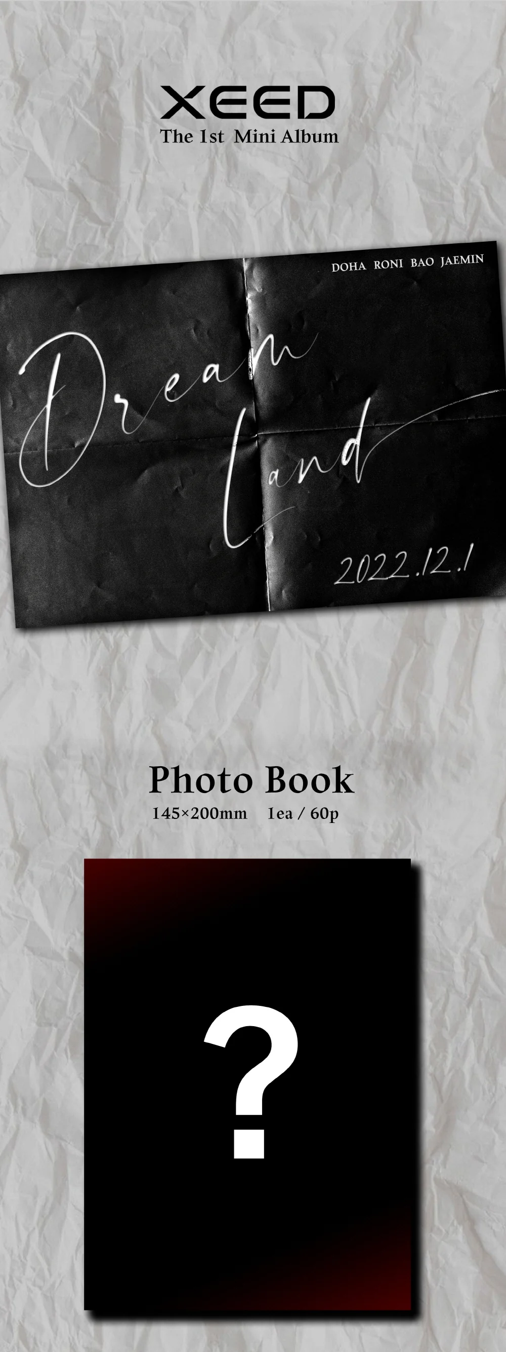 XEED - 1st Mini Album DREAM LAND CD - Image 2