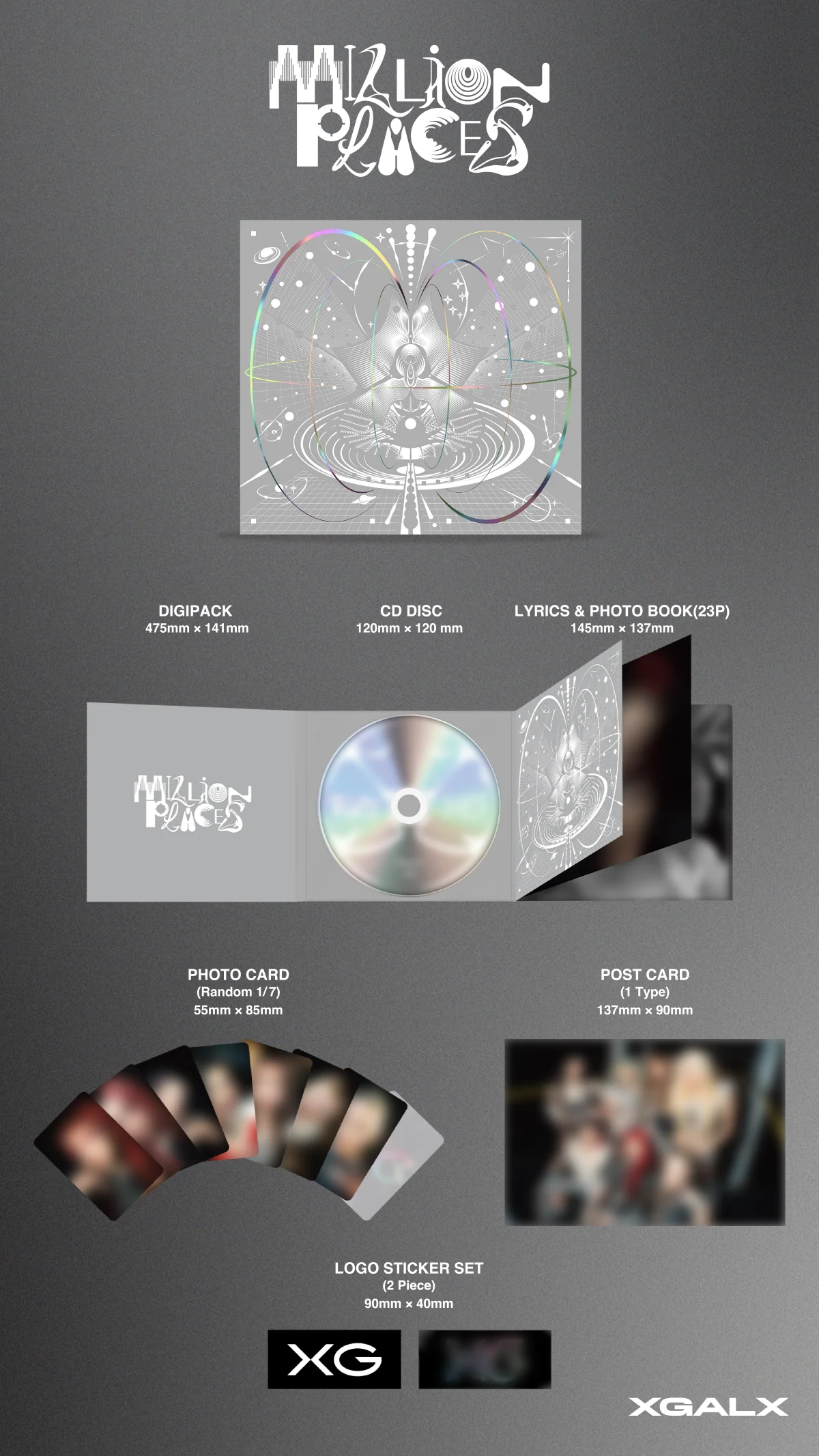 XG - MILLION PLACES Album - Image 2