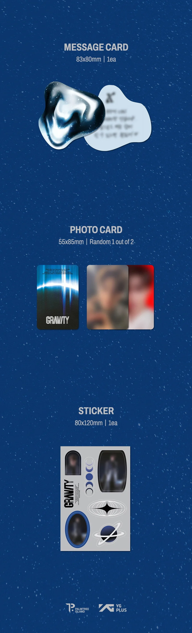 XIA Kim Junsu - GRAVITY [Cosmic Ver.] 5th Full Album - Image 4