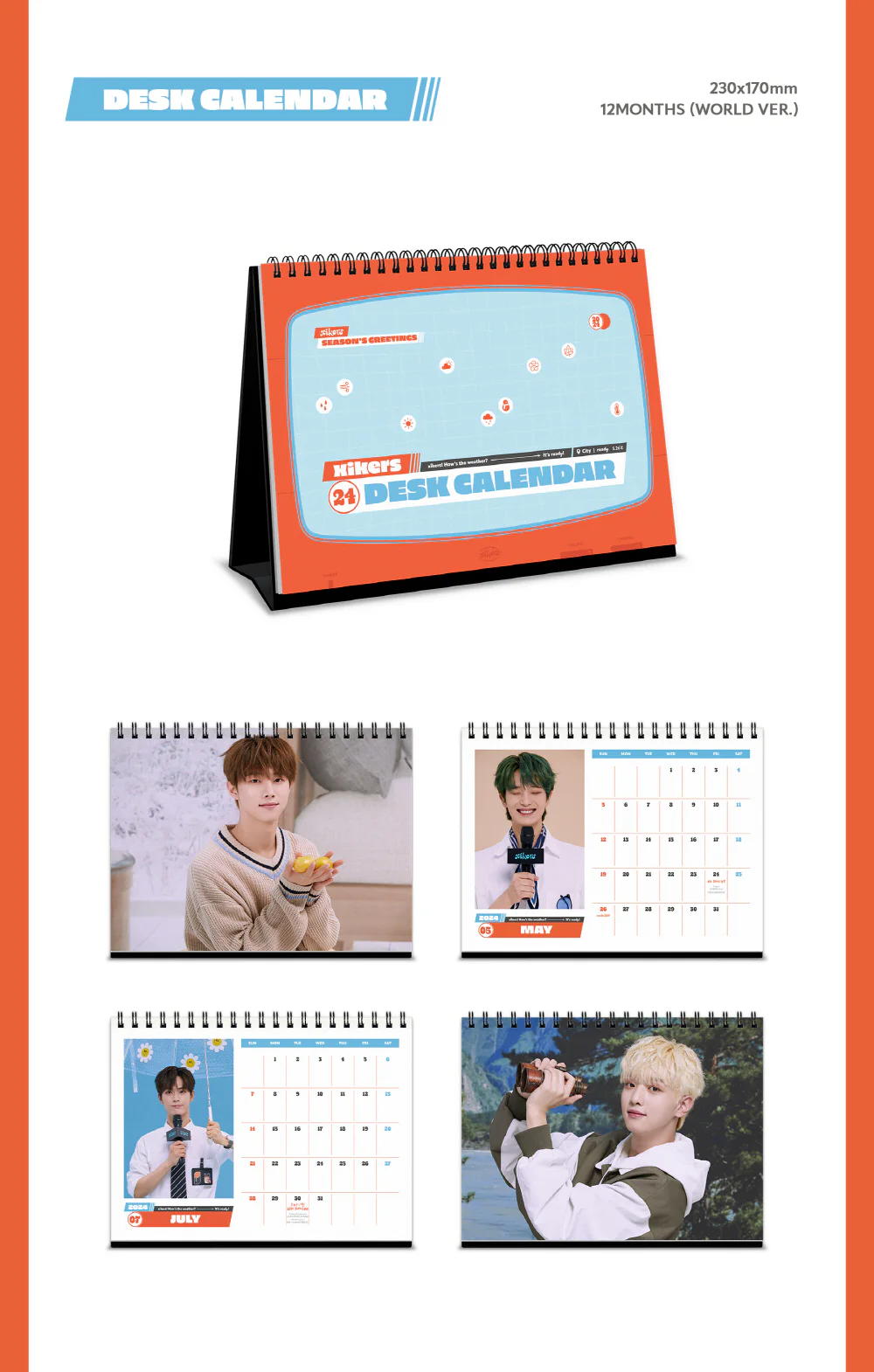 xikers - 2024 SEASON'S GREETINGS + Pre-Order Benefit - Image 3