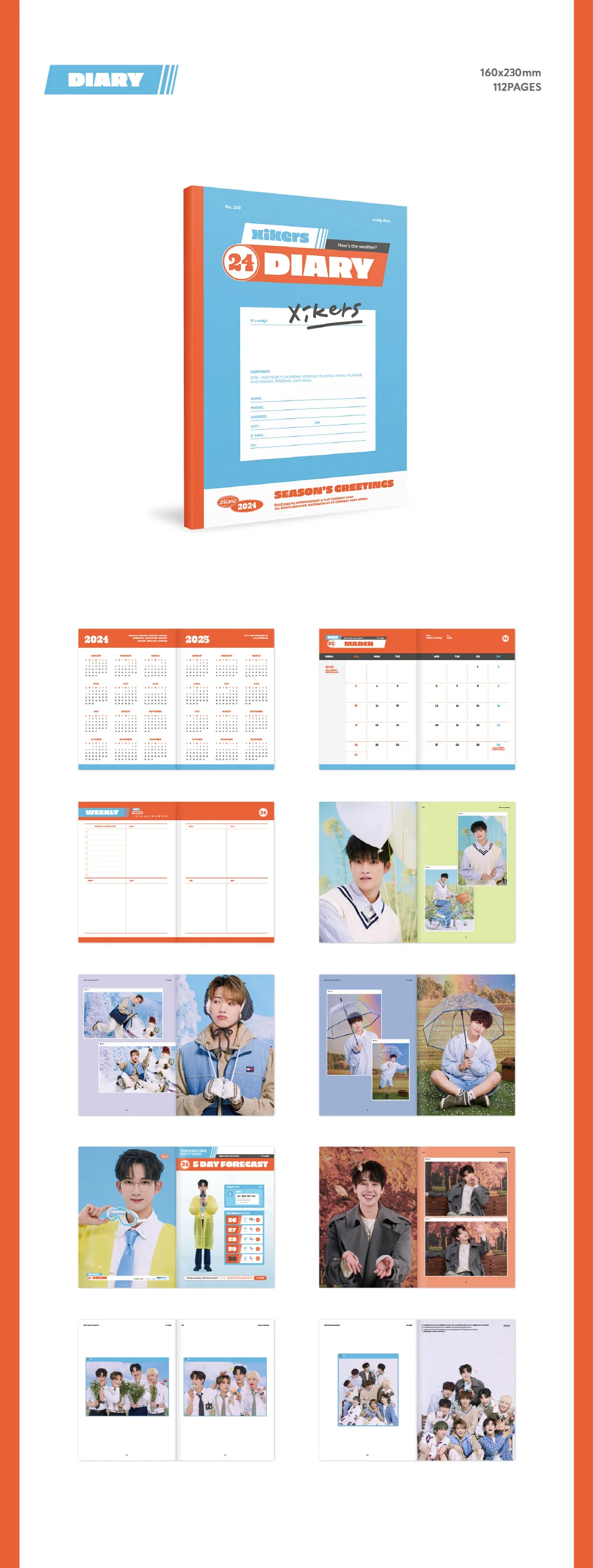 xikers - 2024 SEASON'S GREETINGS + Pre-Order Benefit - Image 4