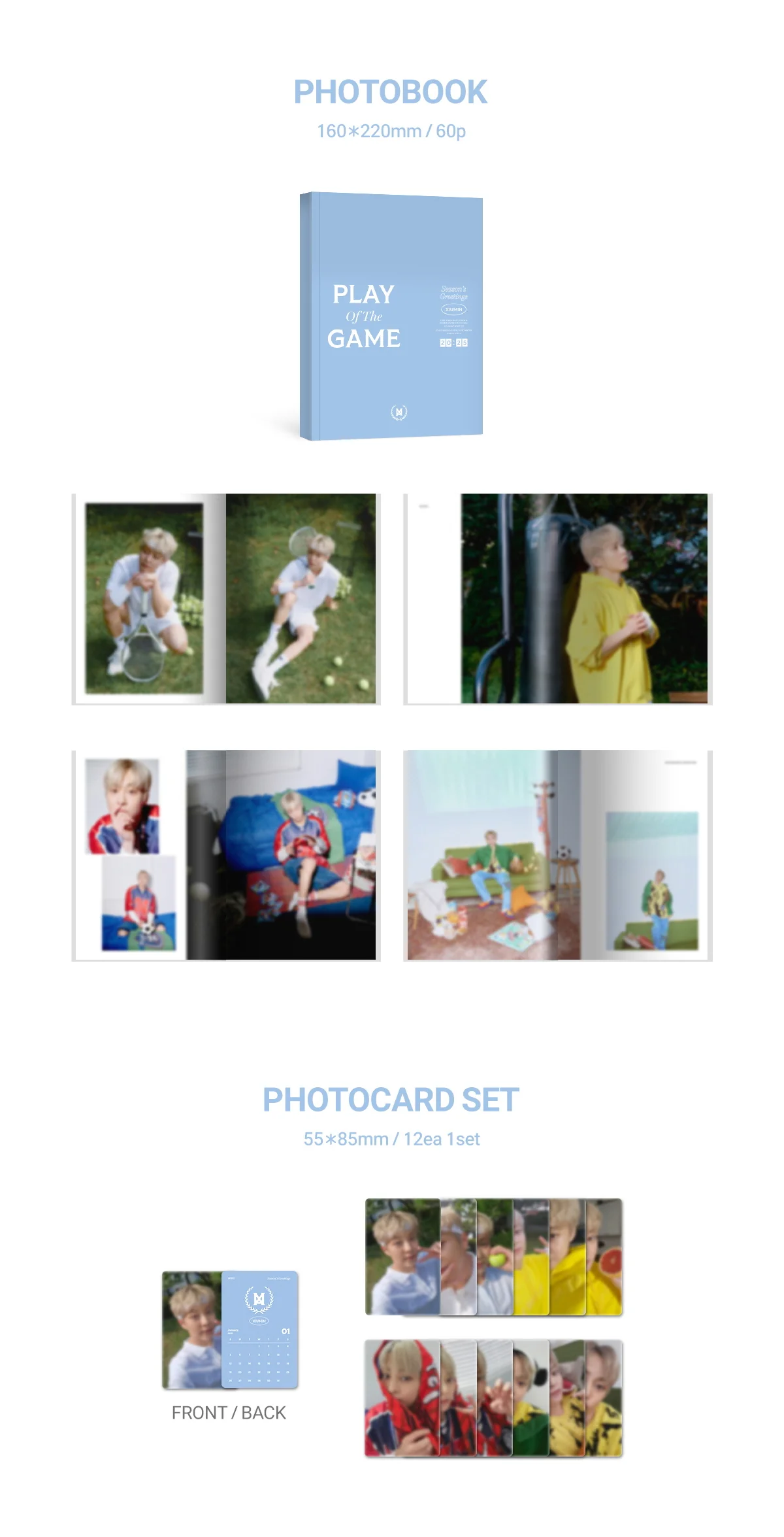 XIUMIN 2025 Season's Greetings Play of the game+Pre-Order Gift - Image 6