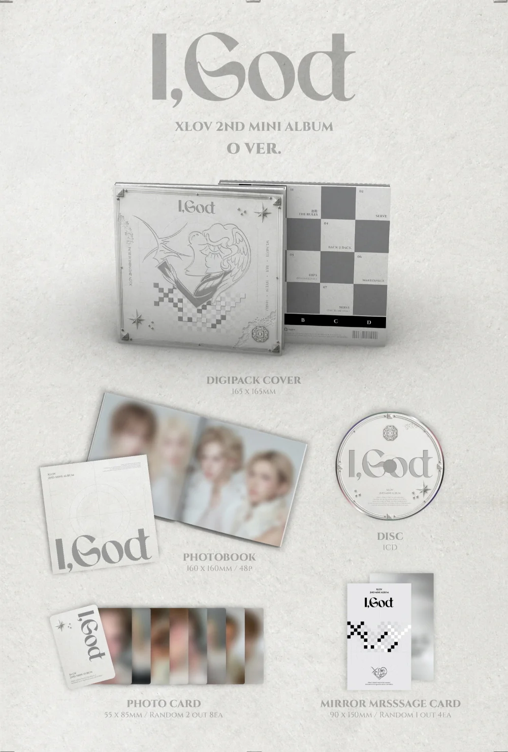 XLOV - 2nd Mini Album I,God - Image 5