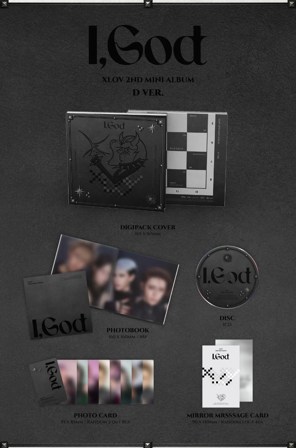 XLOV - 2nd Mini Album I,God - Image 6