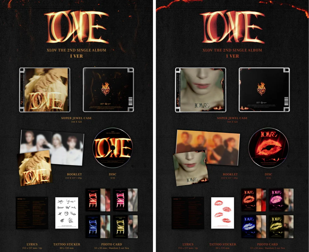 XLOV - 2nd Single Album I ONE - Image 2