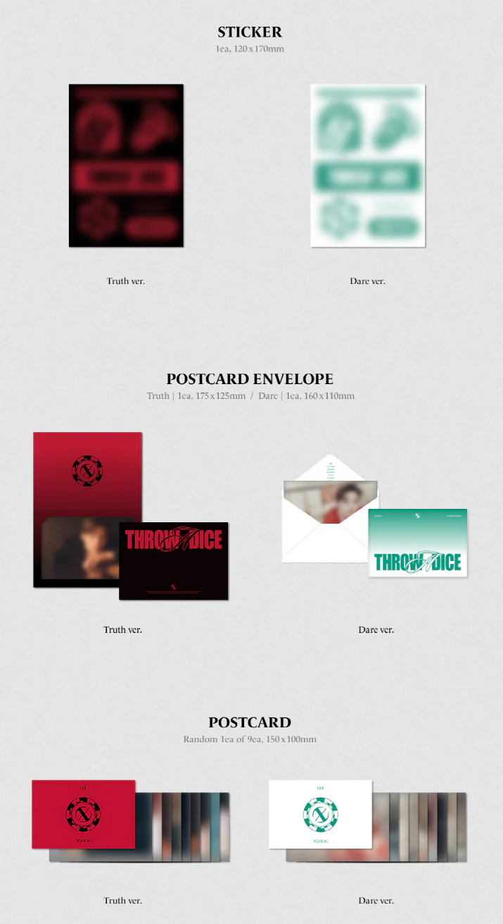 XODIAC - 1st Mini Album THROW A DICE CD - Image 4