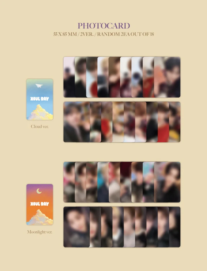 Xodiac - 2nd Single Album Xoul Day (Poca Album) Random ver. - Image 4